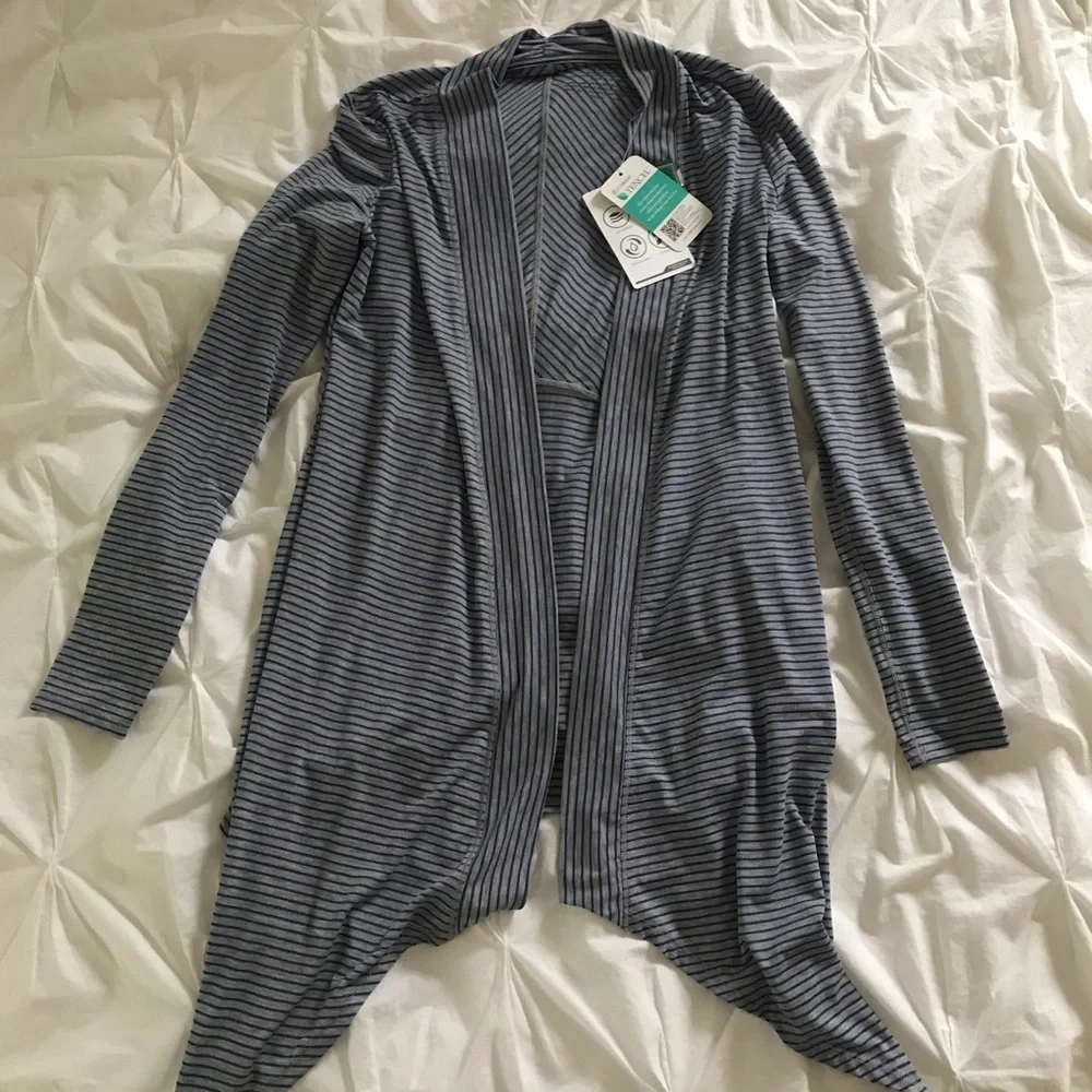 L.L Bean Open Cardigan Tencel NWT